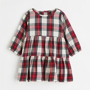H&M A-line plaid dress